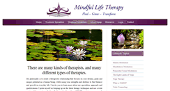 Desktop Screenshot of mindfullifetherapy.com